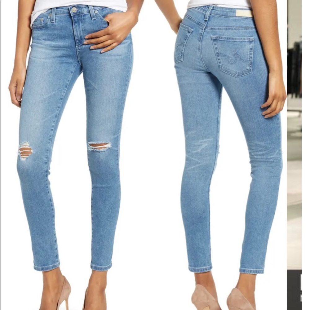 AG The Legging Ankle Super Skinny Jeans 28